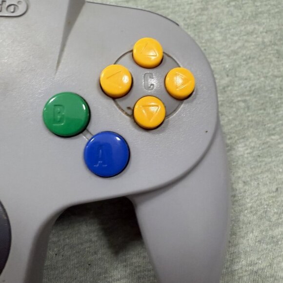 Official Nintendo 64 Controller Gray OEM TESTED - Picture 3 of 8